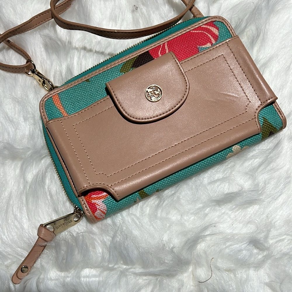 Brand New Spartina 449 Broughton Multi Phone Wallet Bag Retired B89 - Picture 6 of 10